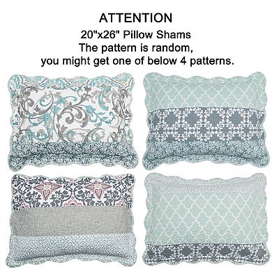 Royal Scroll 9-Piece Bed Spread Set