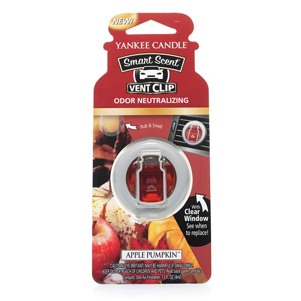 Yankee Candle Smart Scent Apple Pumpkin Car Vent Clip