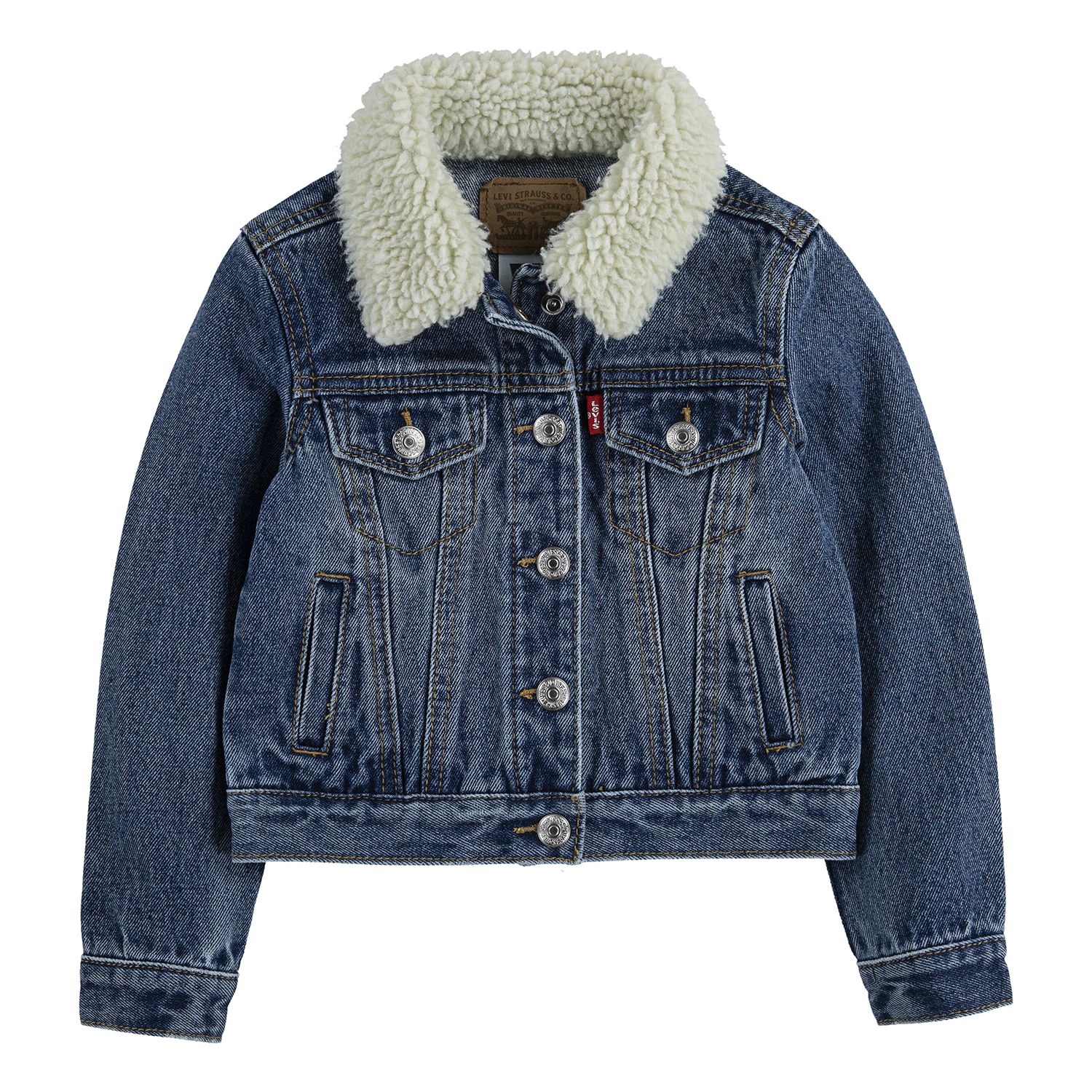 levi's sherpa collar jacket