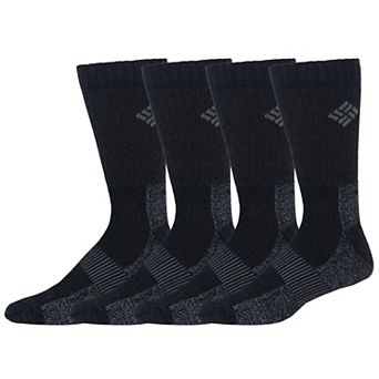 Men's Columbia 4-pack Space-Dye Crew Socks
