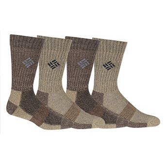 Men's Columbia 4-pack Space-Dye Crew Socks