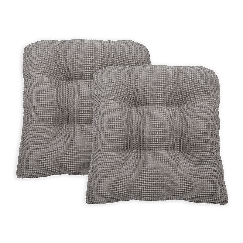 Perfect Performance Tyler Set of 2 Chair Cushions Alloy