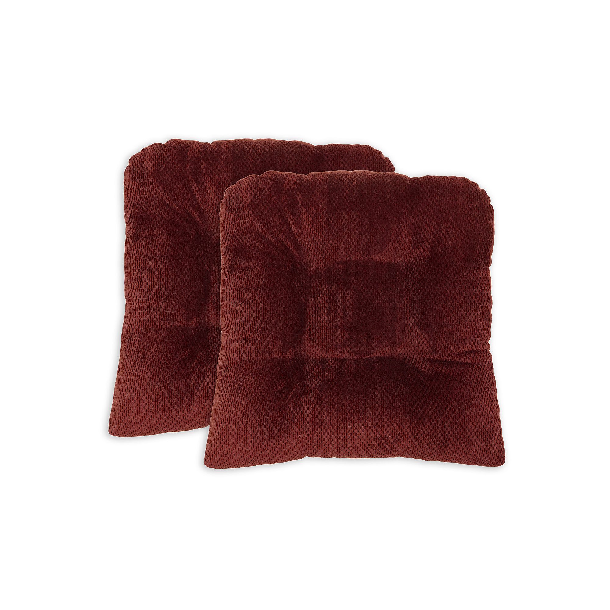 Perfect Performance Delano Memory Foam Chair Pad 2-Pack, Multi