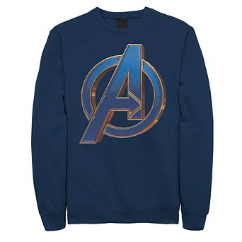 Men's Marvel Avengers Blue Logo Sweatshirt