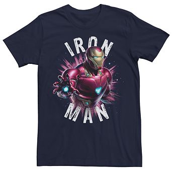 Men's Avengers Iron Man Burst Tee
