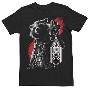 Men's Avengers Rocket Tag Tee