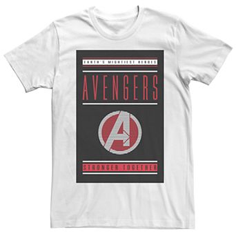 Men's Avengers Stronger Together Tee