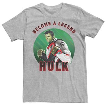 Men's Avengers Hulk Armor Circle Solo Tee