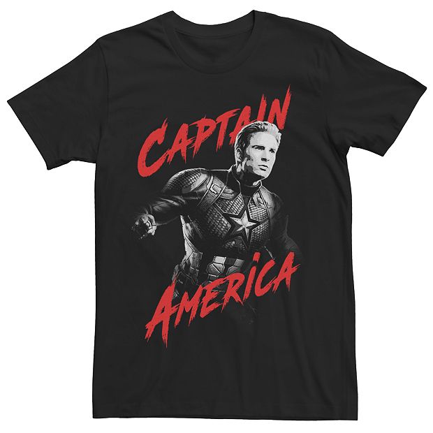 Men s Marvel Avengers High Contrast America Tee