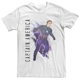 Men's Avengers Captain America Painted Tee