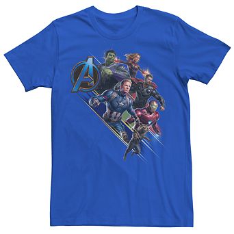 Men's Marvel Avengers Angled Shot Tee