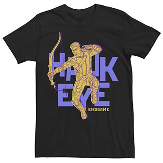 Men's Marvel Avengers Text Pop Hawk Tee