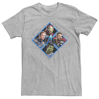 Men's Marvel Avengers Square Box Tee