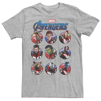 Men's Marvel Avengers Heroic Group Tee