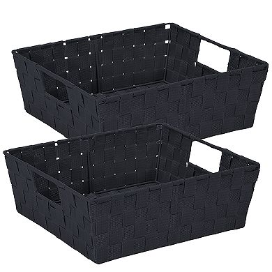 Simplify 2-Pack Storage Shelf Tote