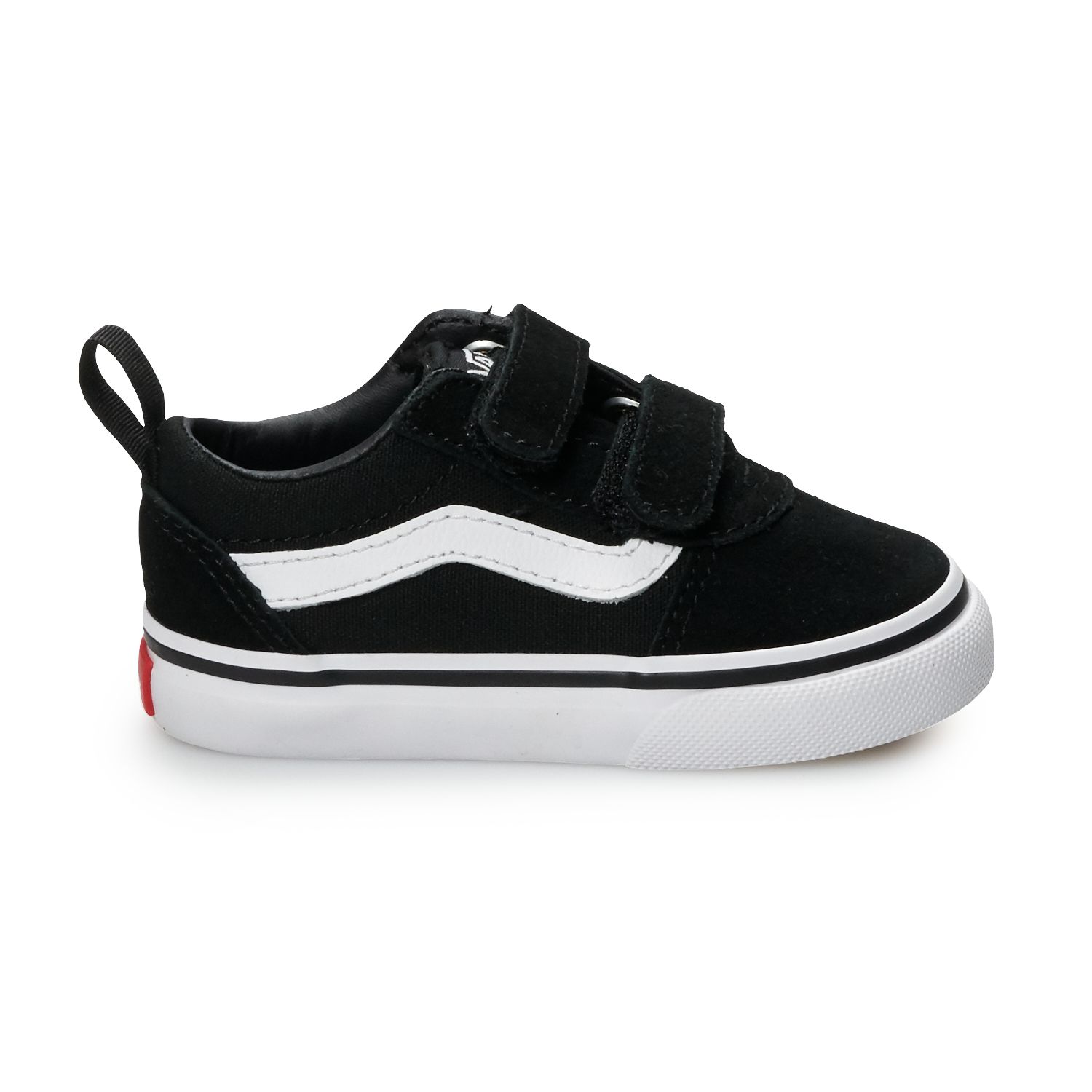 black and white infant vans