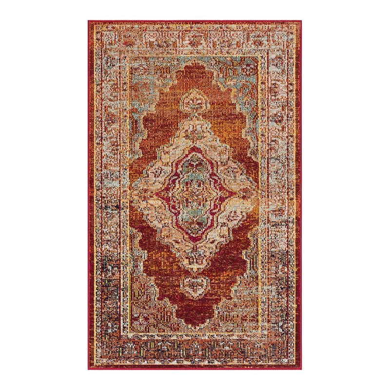Safavieh Crystal Iris Rug, Multicolor, 5 Ft Rnd