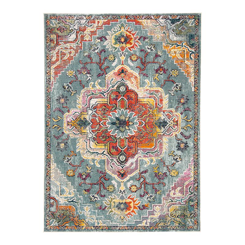 Safavieh Crystal Genesis Rug, Multicolor, 8X10 Ft