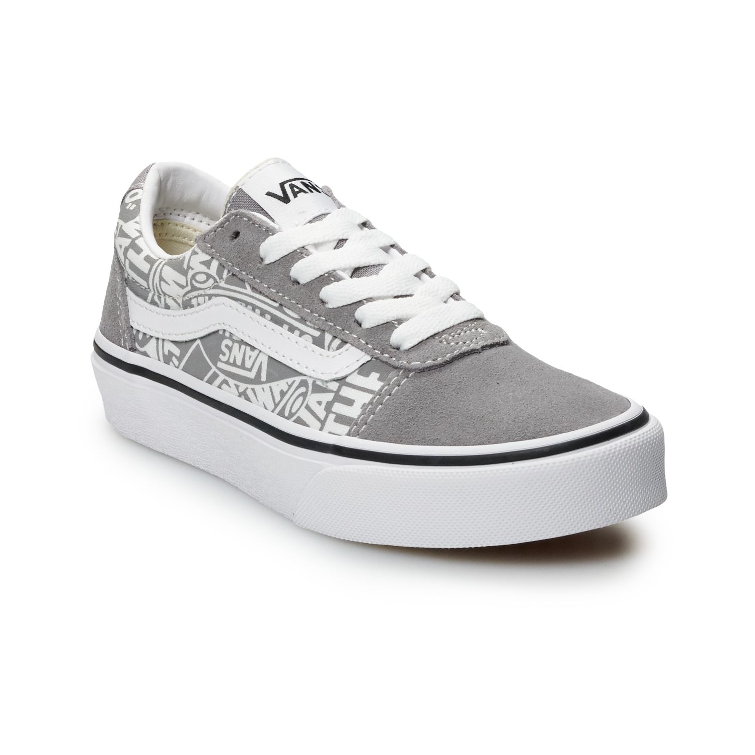 black and white vans kohls