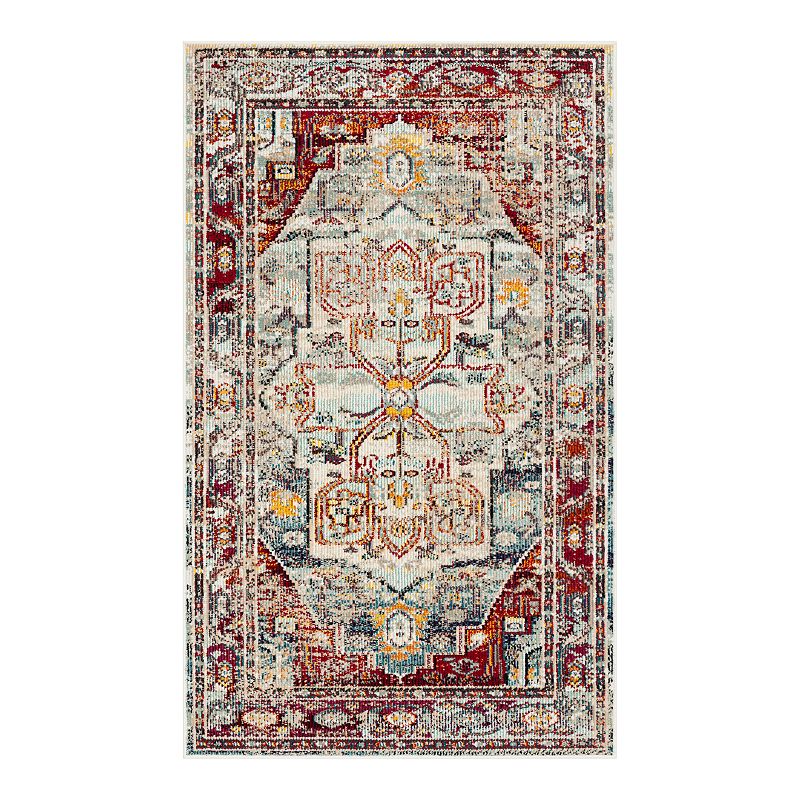 Safavieh Crystal Teagan Rug, Multicolor, 4X6 Ft