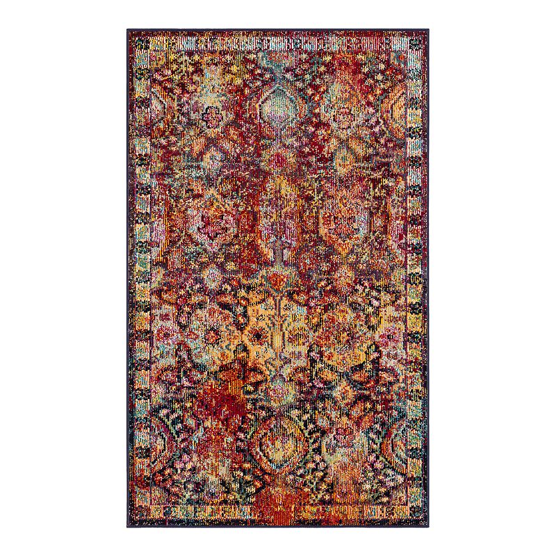 Safavieh Crystal Selena Rug, Multicolor, 5X8 Ft