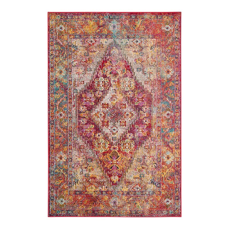 Safavieh Crystal Lexi Rug, Multicolor, 4X6 Ft