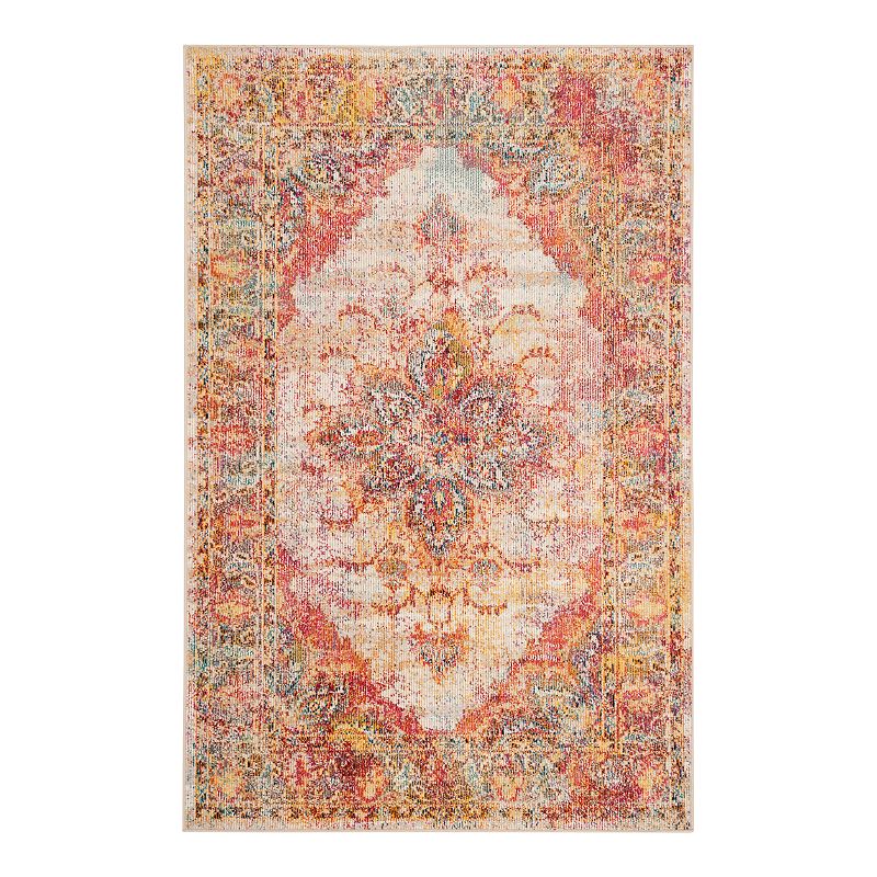 Safavieh Crystal Cathy Rug, Multicolor, 5X8 Ft