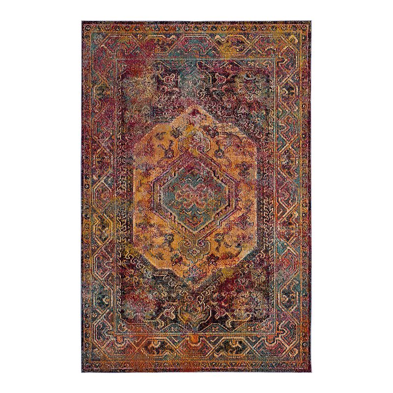 Safavieh Crystal Elora Rug, Multicolor, 5X8 Ft