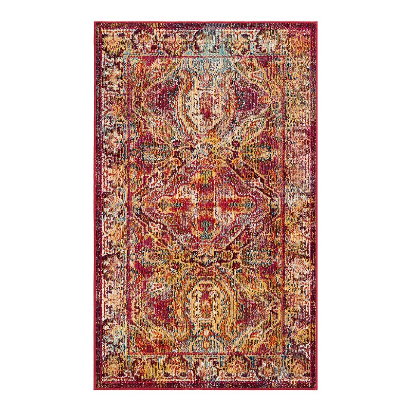 Safavieh Crystal Mae Rug, Multicolor, 4X6 Ft