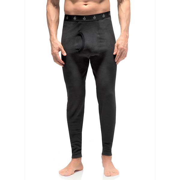 3 Pack Men's Thermal Underwear Pants Fleece Lined Thermal Pant Thermal  Leggings for Men Base Layer Bottoms