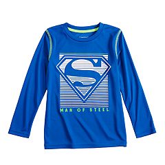 Boys Graphic T Shirts Kids Superman Tops Tees Tops - 
