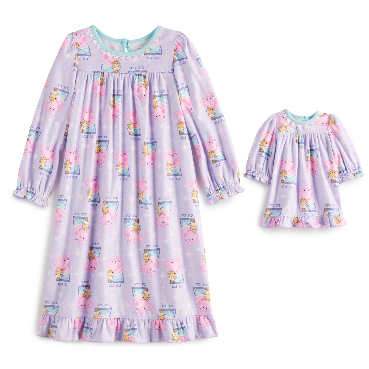 matching doll dress