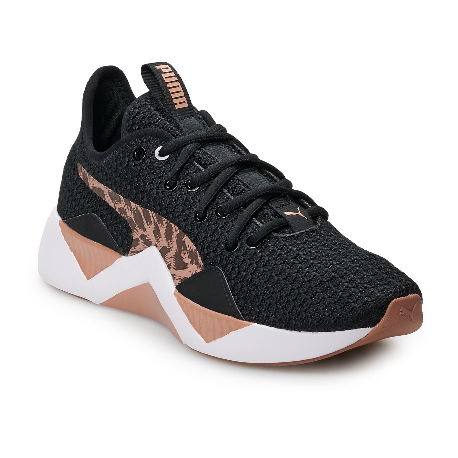 puma women's incite leopard crosstrainer