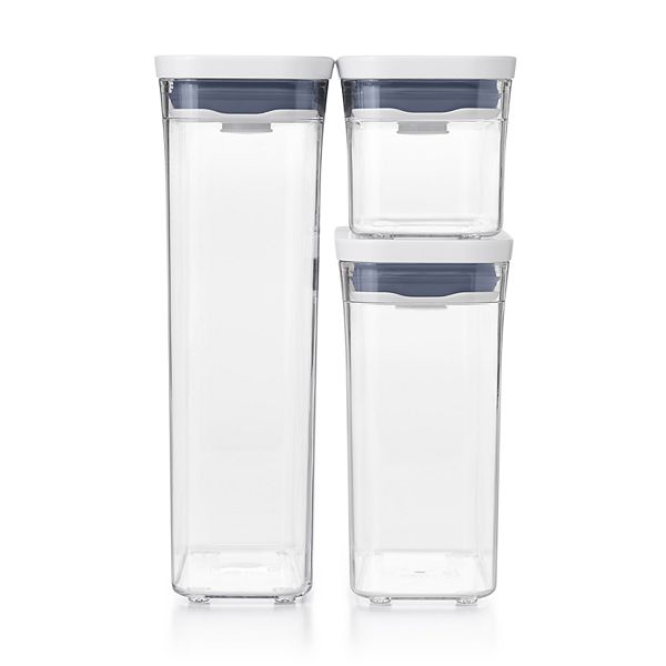 OXO Good Grips POP 3pc. Slim Rectangle Container Set
