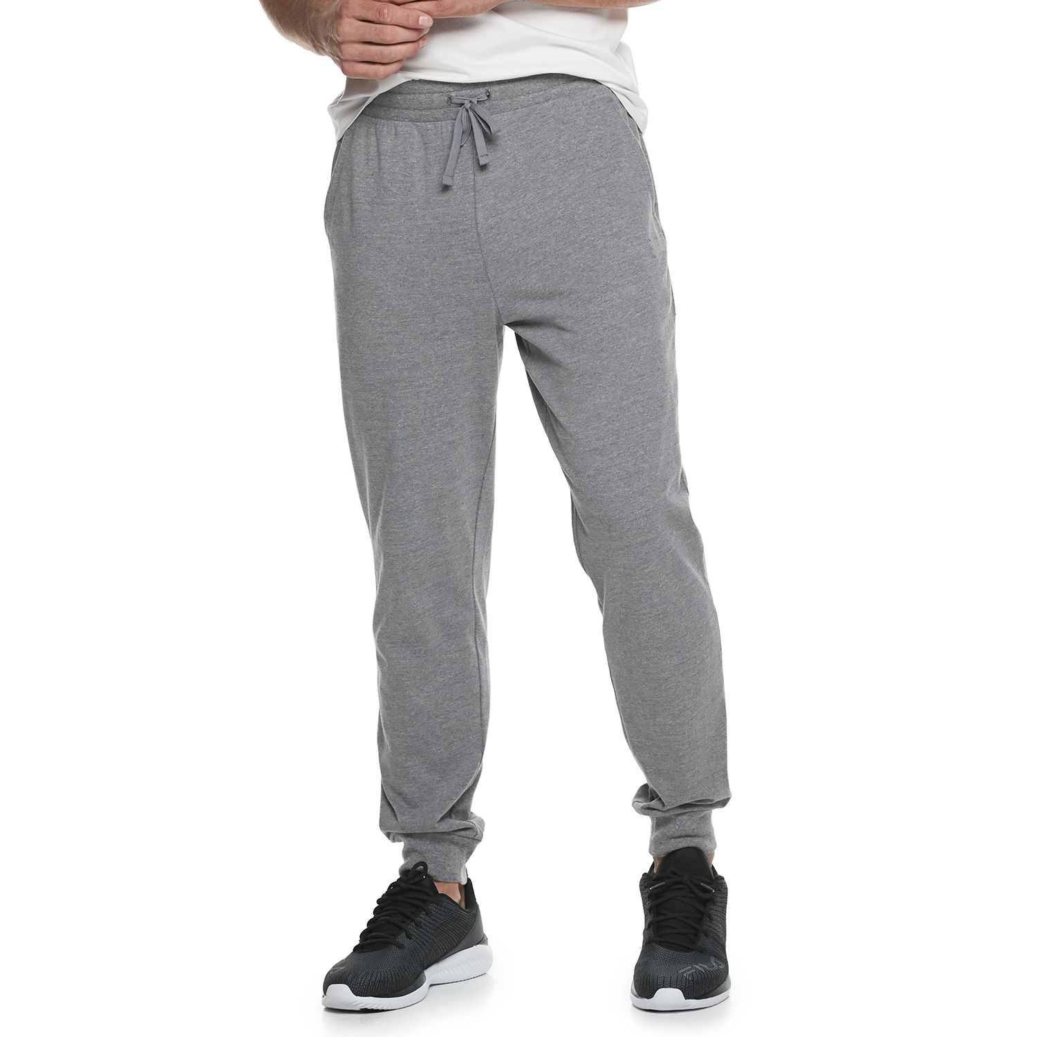 kohls mens khaki joggers