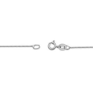 Gemminded Sterling Silver 1/10 Carat T.W. Diamond Dog Pendant Necklace