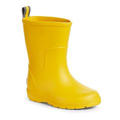 Yellow rain hot sale boots girls