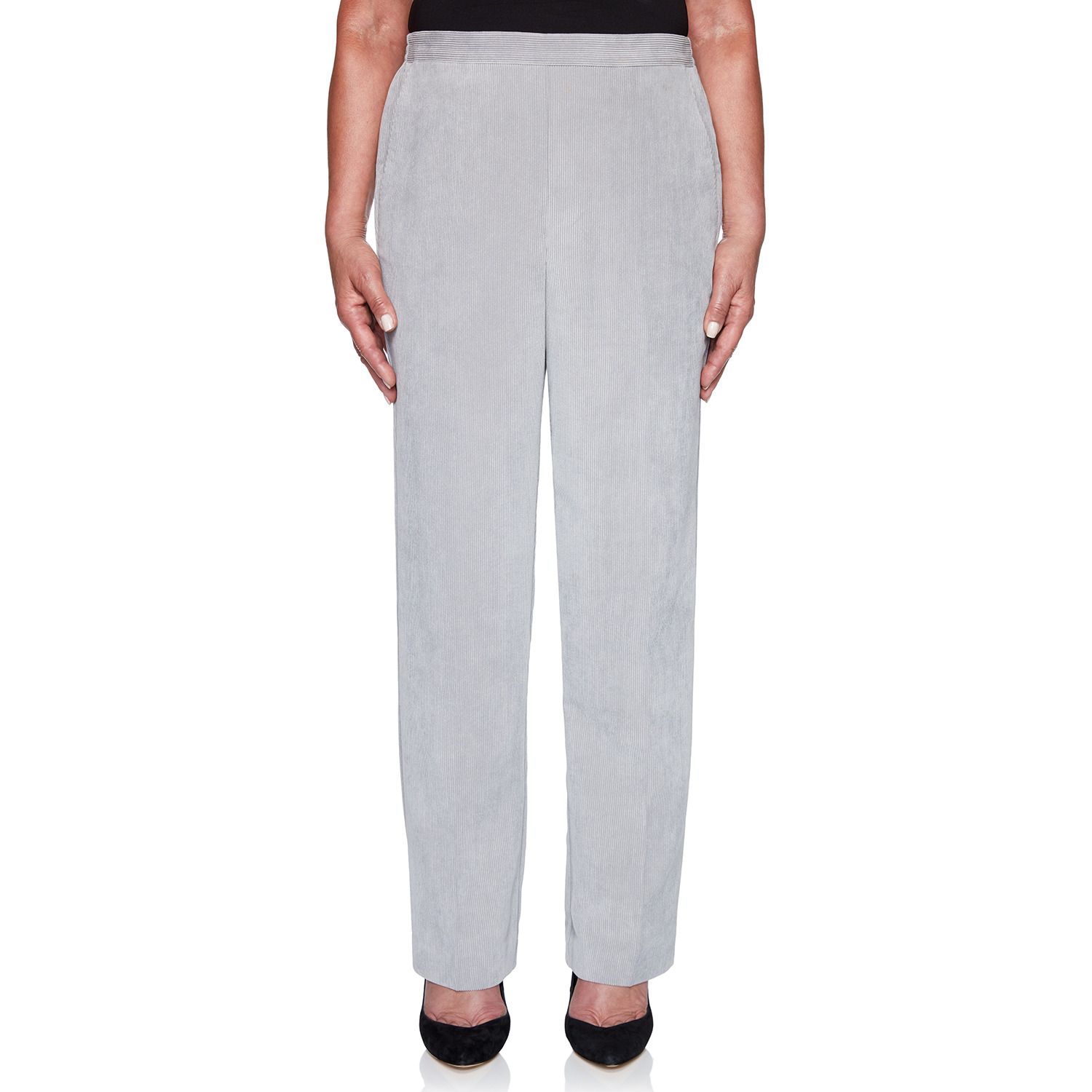 alfred dunner pull on denim pants