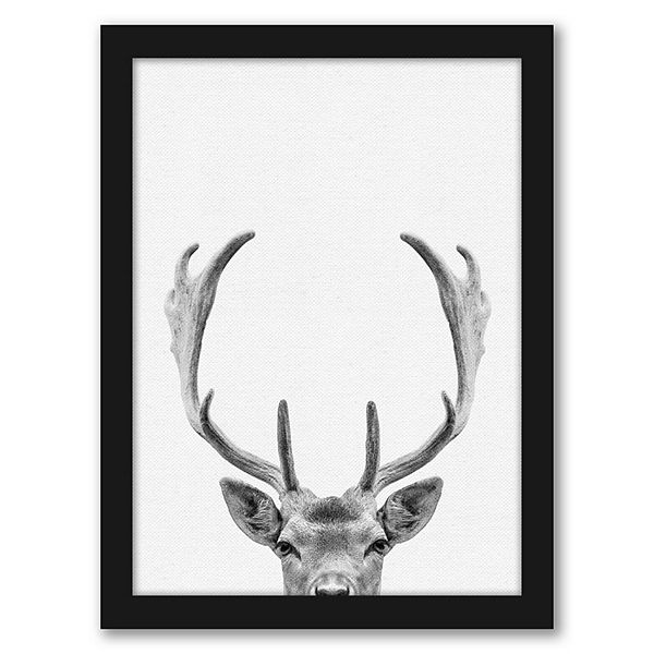 Americanflat "Deer" Framed Art Print