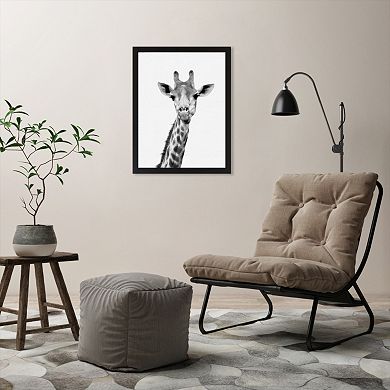 Americanflat "Giraffe" Framed Art Print