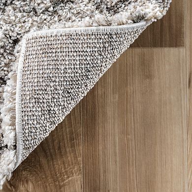 nuLOOM Cuellar Chevron Shaggy Area Rug