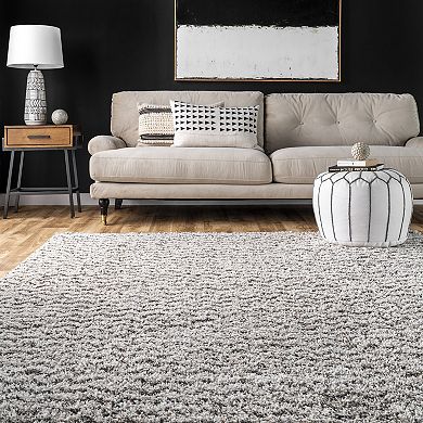 nuLOOM Cuellar Chevron Shaggy Area Rug