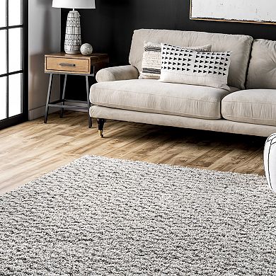 nuLOOM Cuellar Chevron Shaggy Area Rug