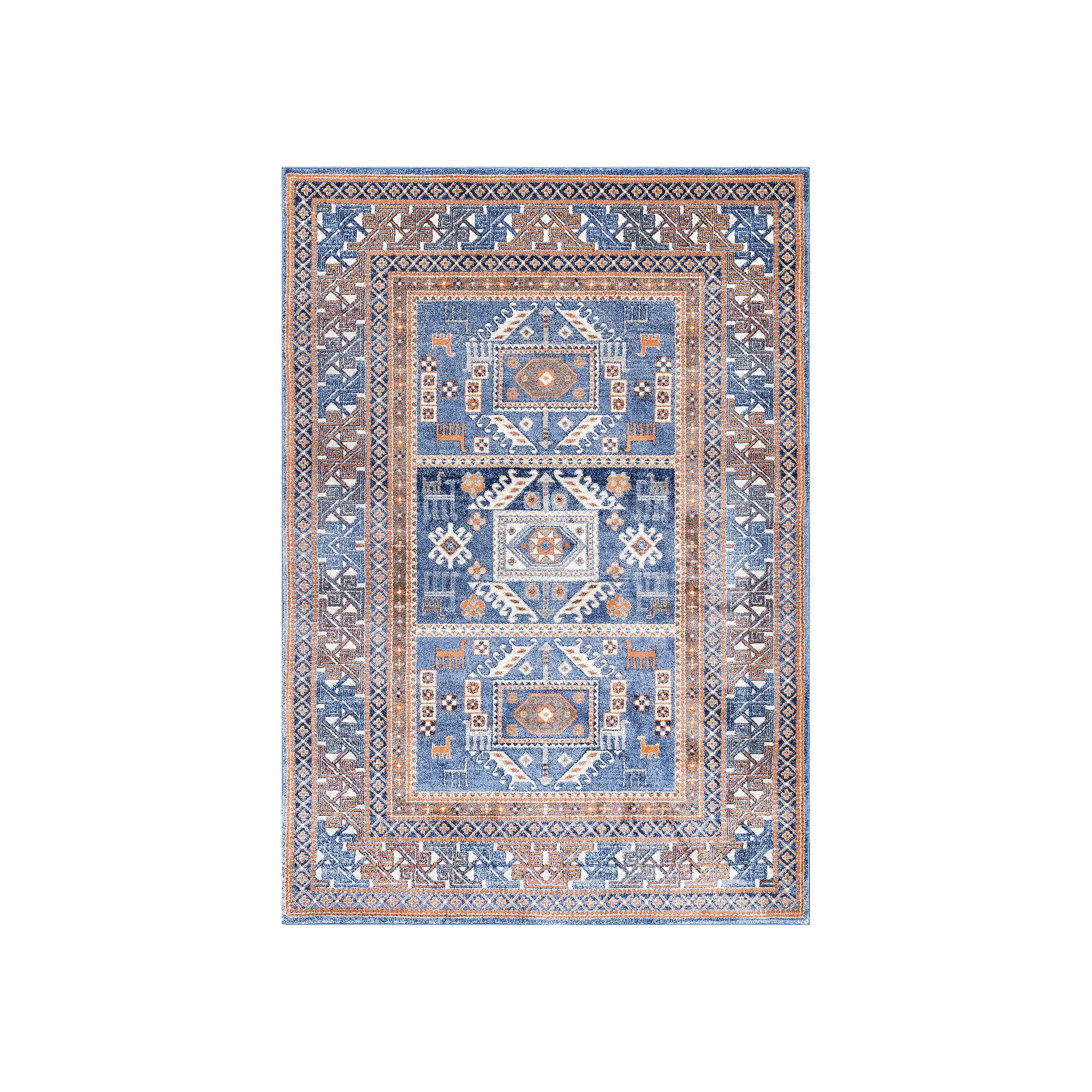nuLOOM Vintage Lorena Tribal Rug, Blue