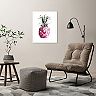 Americanflat "Pineapple Pink" Framed Wall Art
