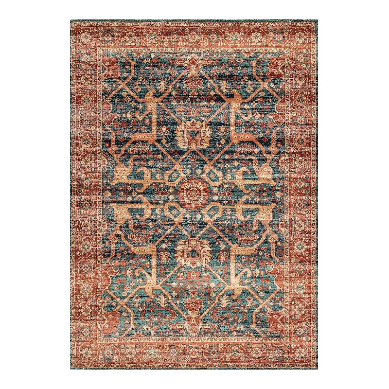 nuLOOM Transitional Persian Jenni Rug, Blue, 8X10 Ft - 53265835 - Home Decor Showcase your sense of style with this nuLOOM Tran sku 53265835