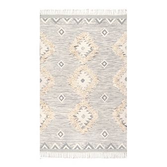 nuLOOM Savannah Moroccan Fringe Wool Rug