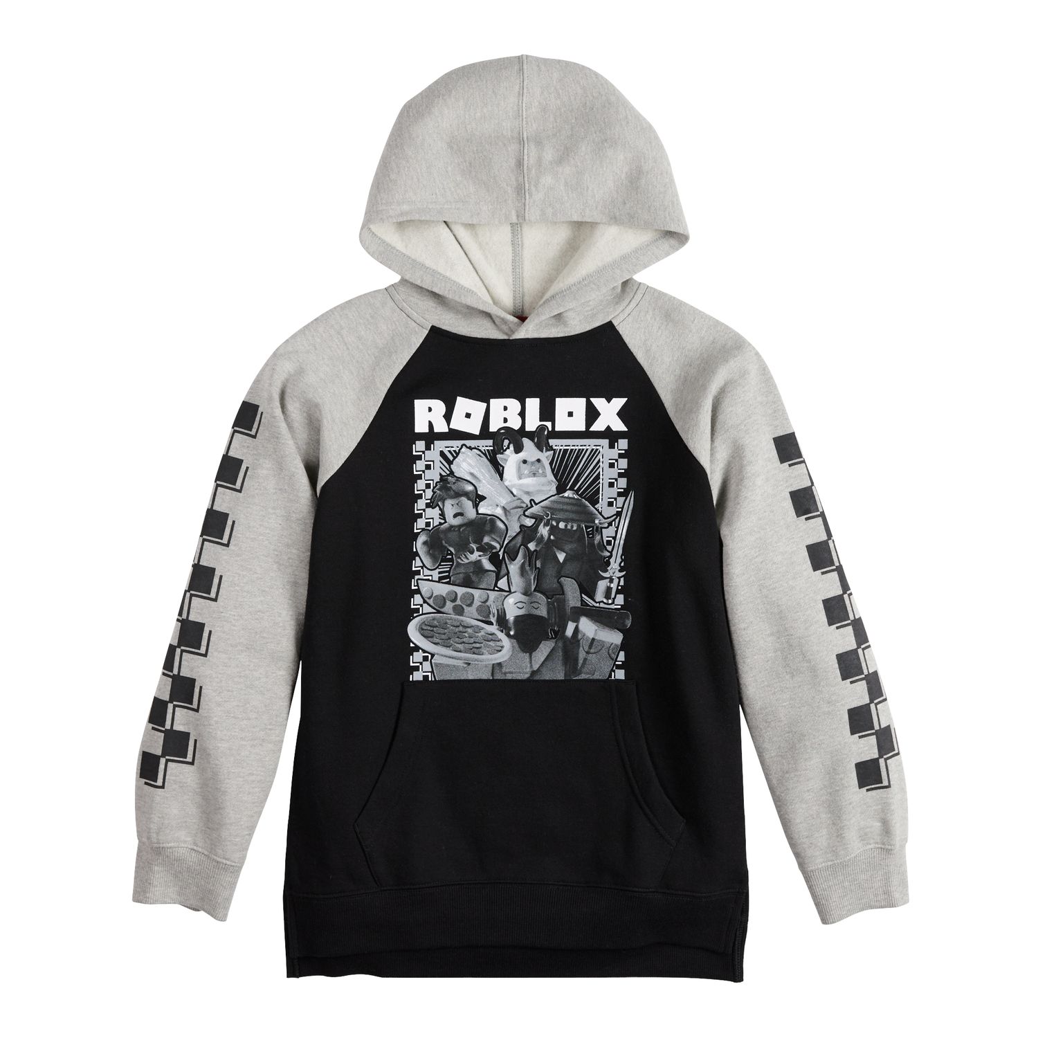 Black Sweatshirt Roblox Shop Clothing Shoes Online - black and white hoodie roblox