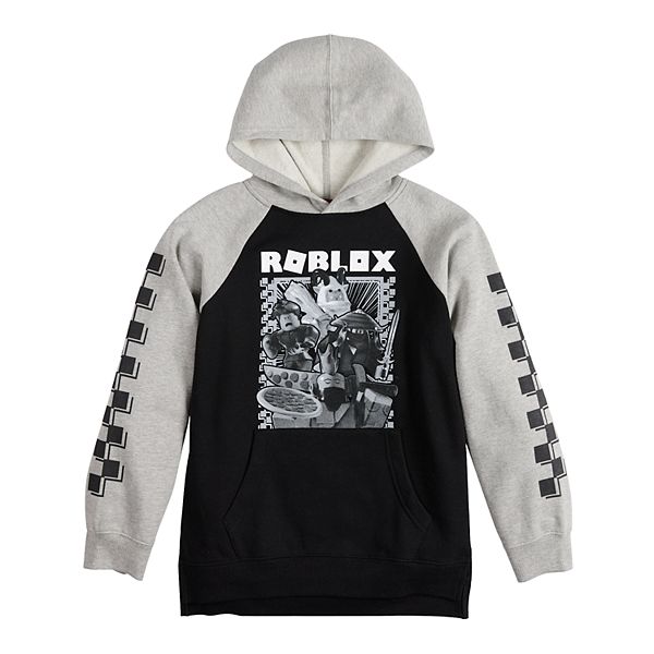 Boys 8 20 Roblox Fleece Graphic Hoodie - roblox black off white hoodie