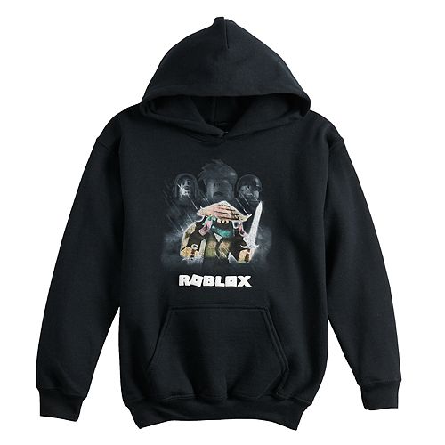 Boys 8 20 Roblox Fleece Graphic Hoodie Boys Size Small Black